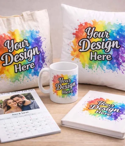 Custom photo gift printing for personal and corporate use in UAE